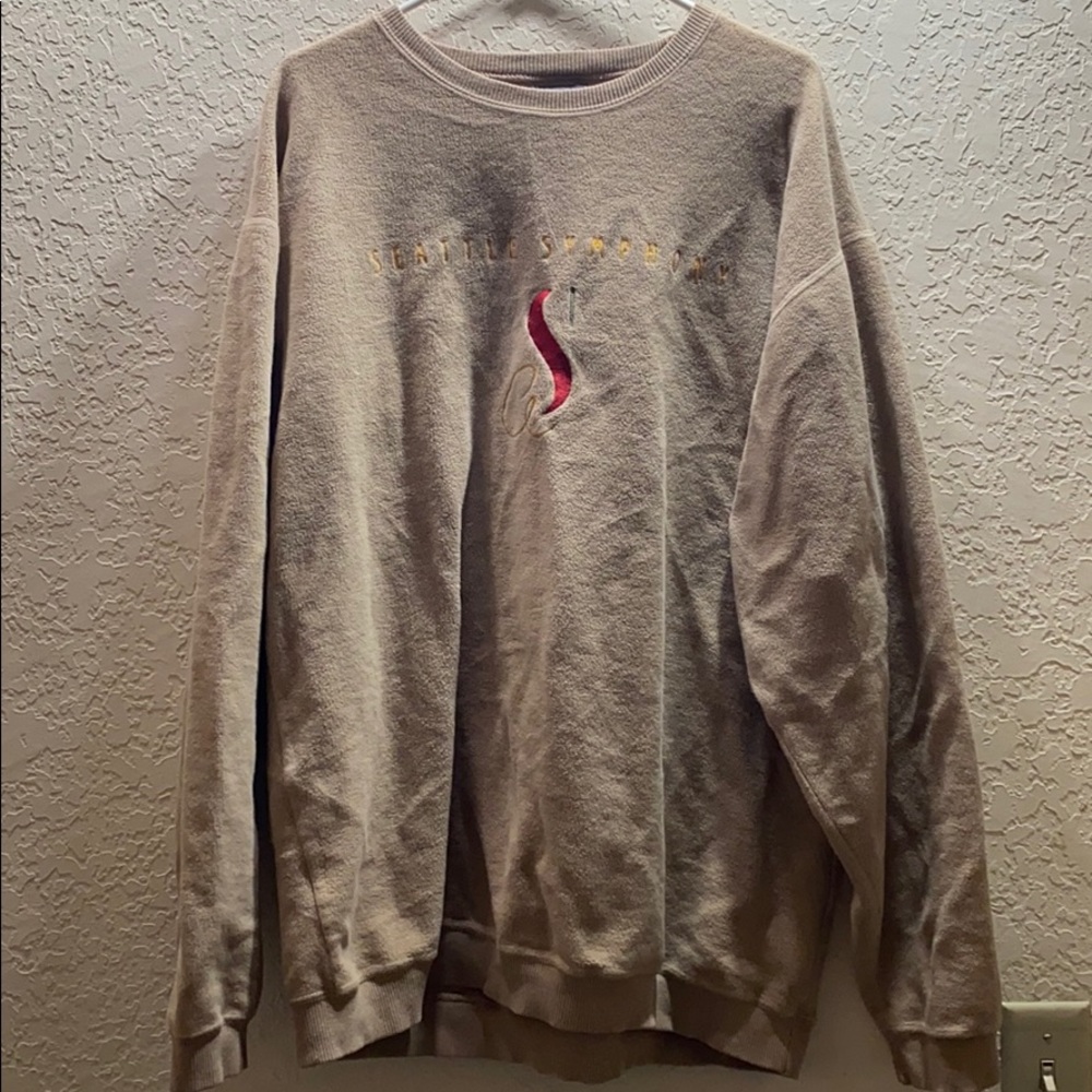 Beige Seattle Symphony Sweatshirt